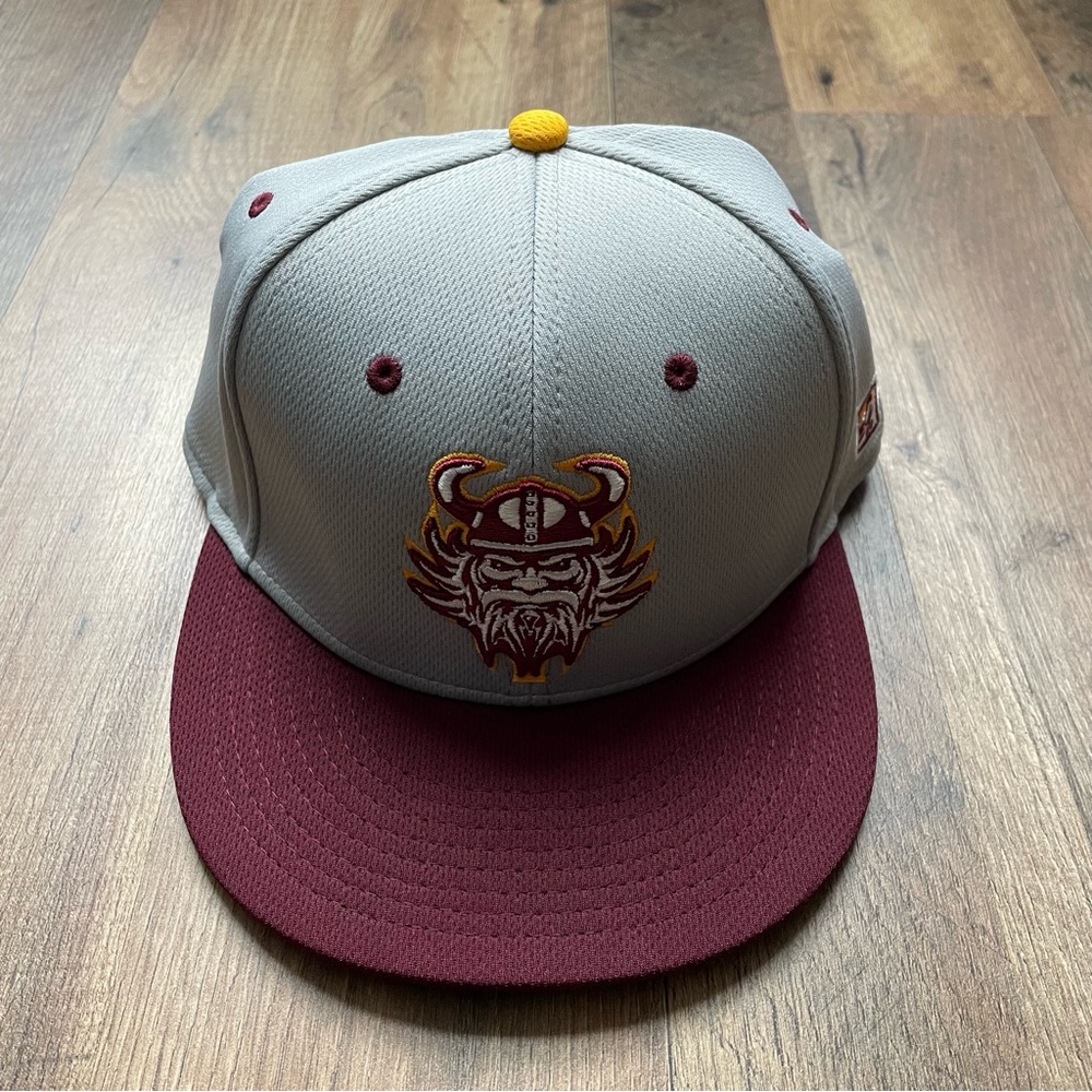 The Game Gray and Maroon Cap